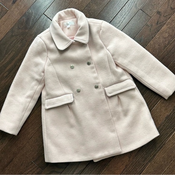 Mon Caramel Elegant Pink Kids Coat